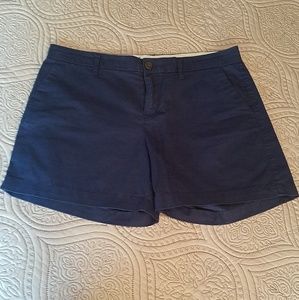 Old Navy Mid-Rise Everyday Twill Navy Shorts